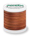 Spule Madeira Polyneon Multicolor Cappuccino, bunt mit Kupfer, Braun und Orange